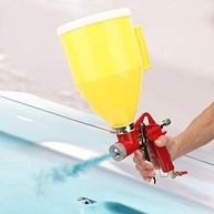 Pulverizador de Pintura de Parede com Funil 3L - Bico 4 ou 6 ou 8mm, Alça Ergonômica, Liga Resistente - imagem 3