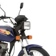 Alça Traseira Cromada Titan 125 (95-99): Estilo e Segurança Pro Tork - imagem 1