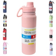Garrafa Térmica Inox 800ml Rosa - Isolamento a Vácuo, Antivazamento, Alça e Versatilidade para Academia, Esportes e Escritório - imagem 1