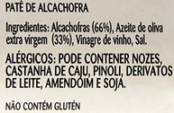 Patê de Alcachofrinha Colavita 135g - imagem 5