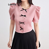 Blusa Elegante com Pérolas Lovito: Sofisticação ao Seu Alcance - imagem 2