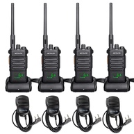 Retevis RT86: Rádio Profissional Longo Alcance, Walkie Talkie Alta Potência para Adultos com Microfone de Ombro - imagem 1