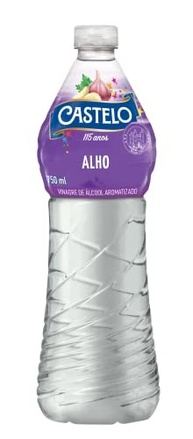 Castelo Alimentos, Vinagre de Álcool Aromatizado Alho 750ml, Pequeno - imagem 1