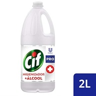 Cif Higienizador + Álcool Profissional Sem Perfume 2L - Limpeza Profunda e Segura - imagem 3