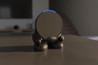 Splin Suporte Stand Mesa Alexa Echo POP Joy Preto - Design Alegre e Funcional - imagem 4