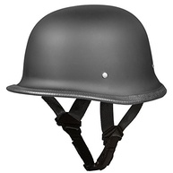 Capacete Moto Alemão Daytona Meio Capacete Preto Fosco - Segurança Aprovada DOT - imagem 2
