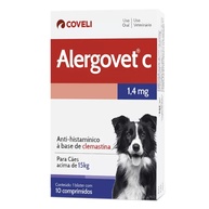 Alergovet C 1,4mg: Alívio Rápido para Alergias em Cães - imagem 1