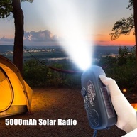 Rádio de Emergência Meteorológica NOAA 5000mAh: Alerta, Carrega e Ilumina! - imagem 5