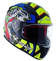 Capacete LS2 FF353 Rapid Replica Alex Barros - Azul/Amarelo | Estilo e Segurança - imagem 3