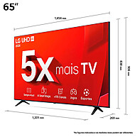 LG 65UT8050: Smart TV 4K de 65” com Alexa - imagem 2