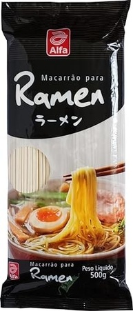 Macarrão Ramen (Lamen) Alfa 500g - imagem 1