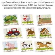 Quebra-Cabeça Soletrando: Diversão e Alfabetização! - imagem 2
