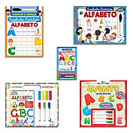 Alfabeto Divertido: Kit 5 Livros para Aprender Brincando! - imagem 1