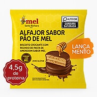 Alfajor Pão de Mel Proteico: Sabor e Saúde! - imagem 1