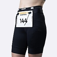 Cinto de Corrida HUPI Running All Black – Seguro, Leve e Sem Alfinetes! - imagem 2