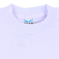 Camiseta Infantil Branca: Conforto 100% Algodão - imagem 2