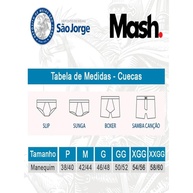 Kit com 3 Cuecas Boxer Mash 170.26: Conforto e Estilo em Algodão - imagem 2