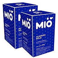 Algodão Hidrófilo Mió: Kit 2 Rolos 50g - imagem 1