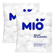 Algodão Mió Bola Hidrófilo 50g: Kit com 2! - imagem 1