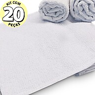 Kit Toalhas de Rosto Salão: 20 Peças Algodão - imagem 2