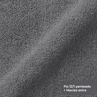 Decolab Jogo de Toalhas Air Light 100% Algodão - Maciez e Absorção Premium - imagem 3