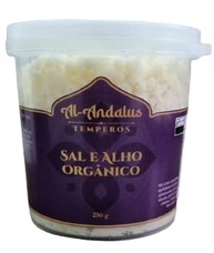 Sal com Alho Orgânico Al Andalus 250g - imagem 2