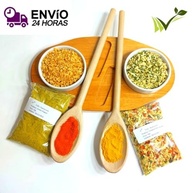 Kit 10 Temperos Condimentos - Açafrão, Alho frito, Chimichurri, Colorau, Curry, Edu Guedes, Lemon Pepper, Páprica Defumada, Orégano, Pimenta Calabresa - imagem 3