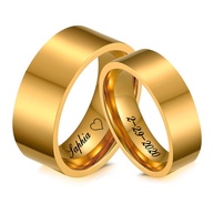 Alianças de Casamento VNOX: Amor Eterno em Ouro - imagem 1