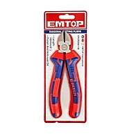 Alicate Corte Lateral 6": Precisão Emtop! - imagem 1