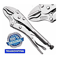 Alicate de Pressão Tramontina 10" Boca Triangular – Prende e Não Solta! - imagem 1