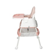 Cadeira de Alimentação Alta 3 em 1 Multifuncional Rosa até 24kg - Conforto e Segurança para seu Bebê - imagem 5