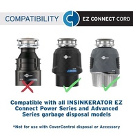 Cabo de Alimentação InSinkErator CRD-EZ: Conexão Segura e Eficiente para seu Triturador - imagem 4
