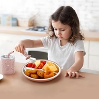 Conjunto de Alimentação Infantil 6 em 1 com Sucção - PandaEar em Aço Inoxidável - imagem 3