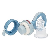 Alimentador de Silicone Nuby com Regulagem Azul - Seguro, Higiênico e Prático - imagem 5