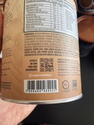 Supernutrition Supercafé Desincha, Chocolate Branco, Suplemento Alimentar em Pó, 220g - imagem 2