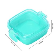Caixa de Armazenamento de Doces 12 PCS - Plástico Alimentar Transparente com Tampa Hermeticamente Fechada - imagem 4