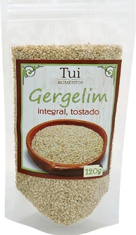 TUI ALIMENTOS Semente De Gergelim Integral Tostado - 120 G - imagem 1