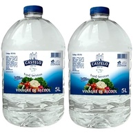 Vinagre para Culinária 4% de Acidez 10L (2x5L) – Ideal para Temperos e Limpeza de Alimentos - imagem 1