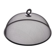 Tela Protetora para Alimentos LYOR 24,5cm x 9cm - Metal Revestido com Plástico Preto | Proteção contra Insetos e Poeira - imagem 2