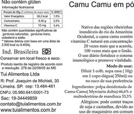 TUI ALIMENTOS Camu-Camu Em Pó 150 G - imagem 1