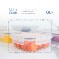 Pote Hermético 800ml: Organize e Preserve Seus Alimentos! - imagem 2