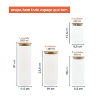 Potes de Vidro Oikos: Organize e Preserve Seus Alimentos! - imagem 2