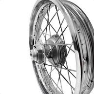 Roda Traseira XTZ 125 Completa: Montada, Alinhada e Balanceada com Raios 4mm - imagem 5
