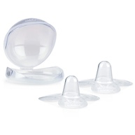 Protetor de Mamilo Nuby em Silicone com Estojo - Alívio Confortável na Amamentação - imagem 1