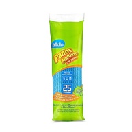 Pano Multiuso 21x29cm 25 Unidades - ALKLIN Azul | Super Absorvente e Resistente - imagem 2