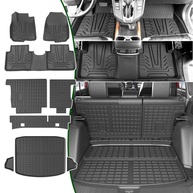 Tapetes de Porta-Malas e Encosto para Honda CR-V 2017-2022: Proteção Total All-Climate - imagem 1