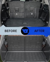 Tapete de Porta-Malas e Encosto Jeep Grand Cherokee L 2021-2023: Proteção Total All-Weather - imagem 3