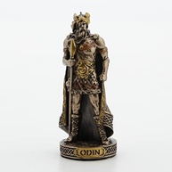 Odin All Father - Escultura de Resina Pintada à Mão | Decoração Nórdica Premium - imagem 2