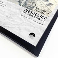 Quadro Álbum Spotify ...And Justice For All - Metallica | Impressão Premium 40x60cm com Moldura Ecológica - imagem 4