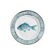Conjunto de 6 Pratos Sobremesa Riviera Alleanza - Cerâmica Premium com Decoração Digital - imagem 2